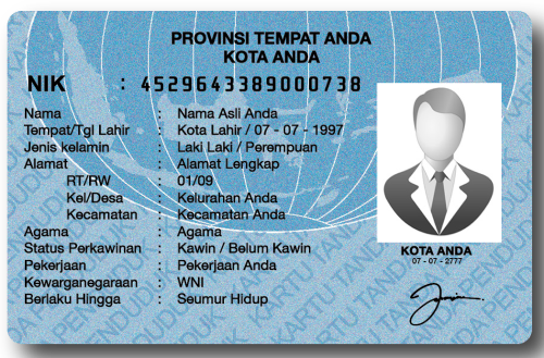 Foto ktp